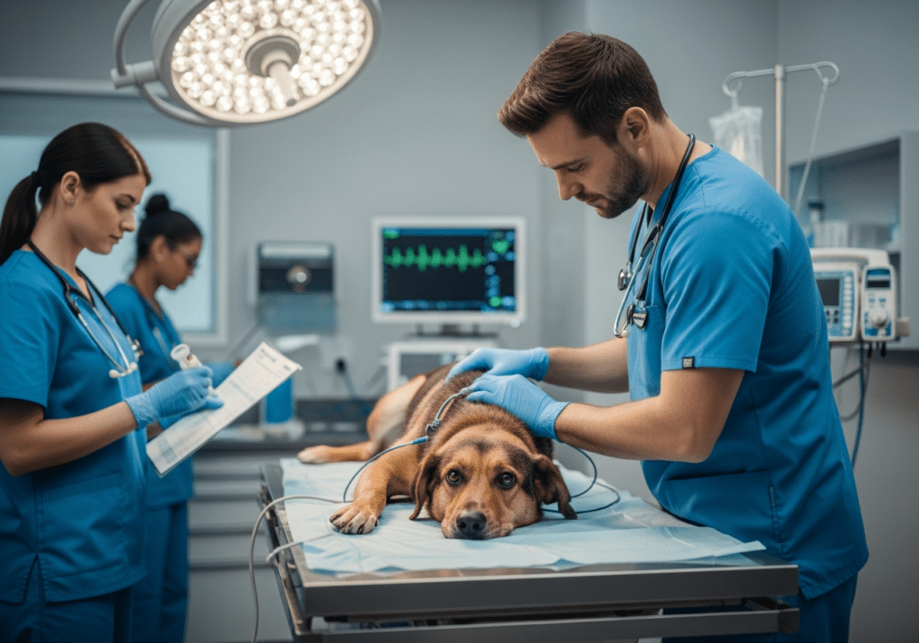Veterinary Clinic image illustrating Managing Heroin Exposure in Dogs: A Case Study