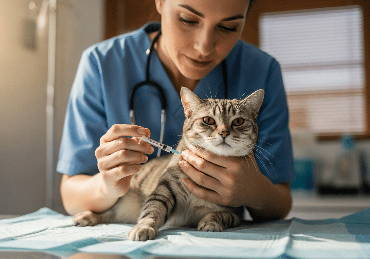 Veterinary Clinic image illustrating New feline vaccine set for European market release