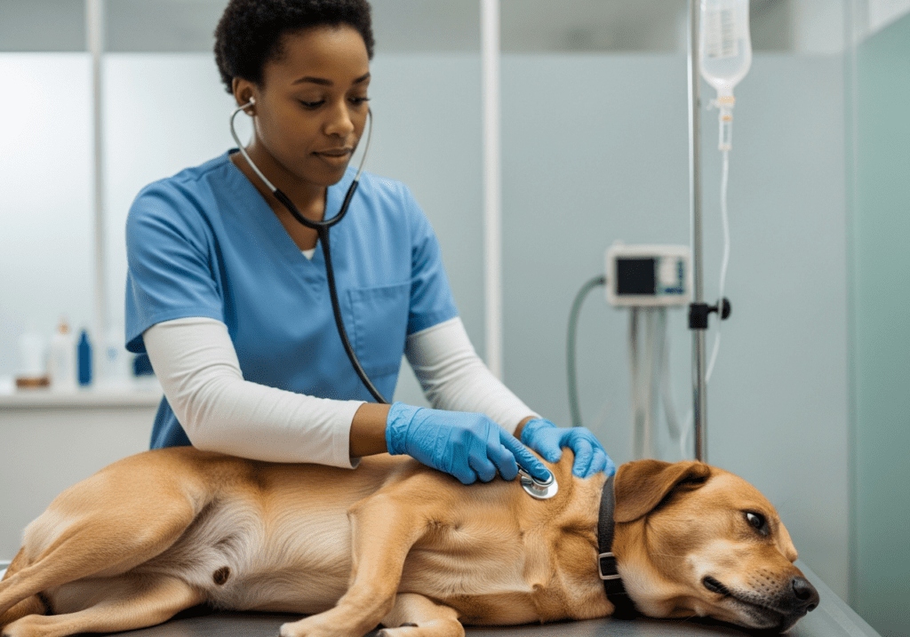 Veterinary Clinic image illustrating Canine Respiratory Coronavirus and ARDS: A Case Study