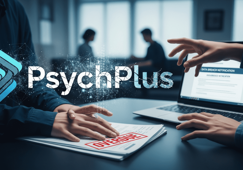Mental Health image illustrating PsychPlus Files for Bankruptcy Amid Cyberattack Challenges