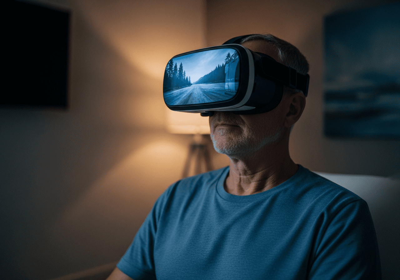 Mental Health image illustrating VA Expands Virtual Reality Therapy for Veterans