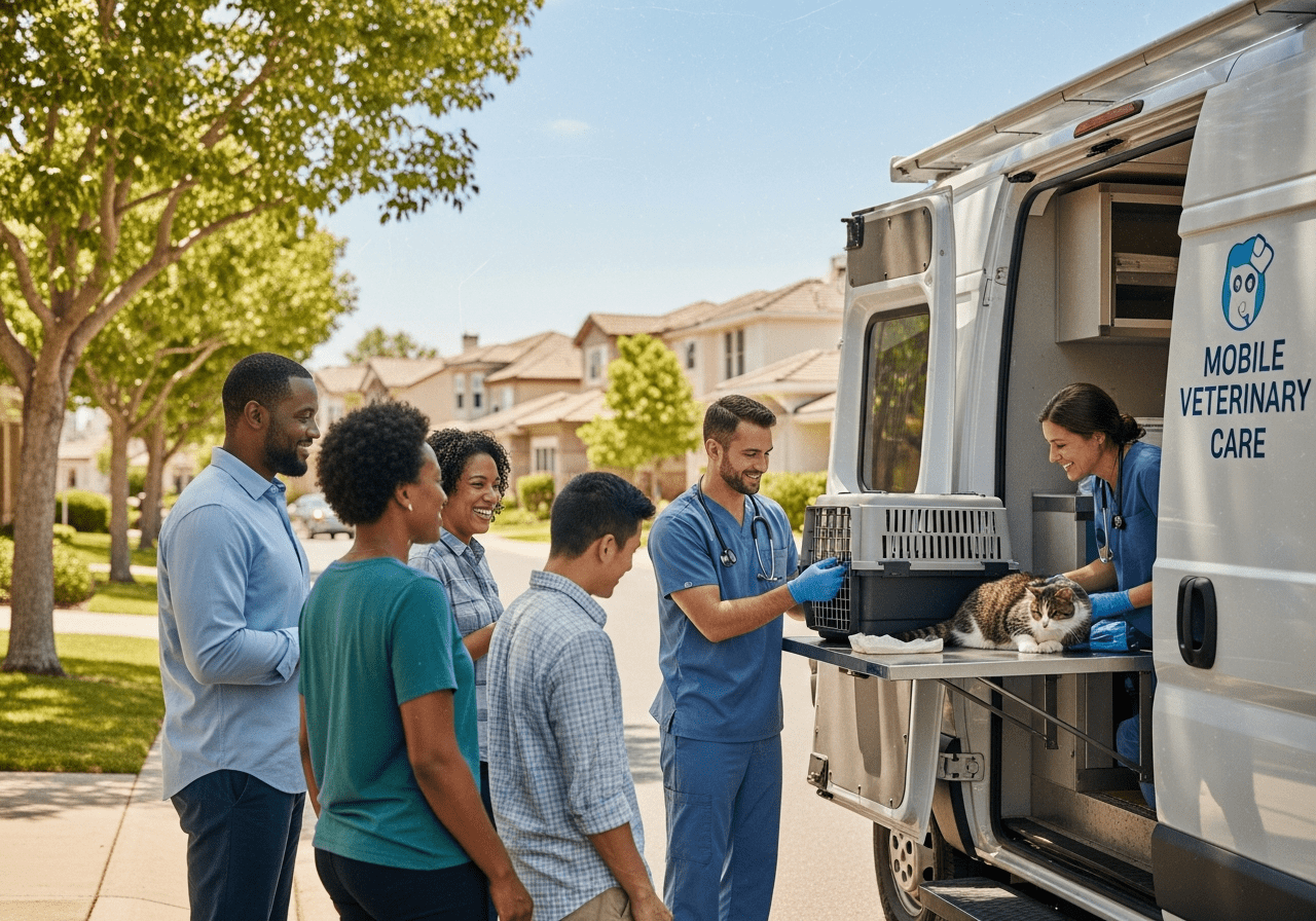 Veterinary Clinic image illustrating Imperial County Funds Mobile Veterinary Care Initiative