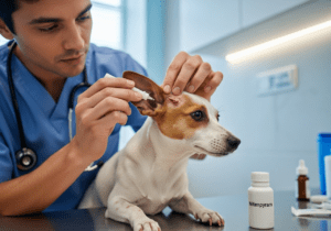 Veterinary Clinic image illustrating FDA Authorizes Nitenpyram for Treating Screwworms in Pets