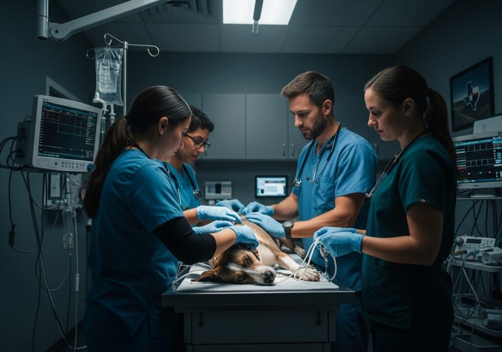 Veterinary Clinic image illustrating Veterinary Emergency Response Teams Rise in Texas