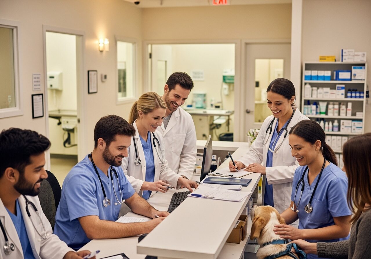 Veterinary Clinic image illustrating Boost Vet Clinic Revenue Through Effective Staffing