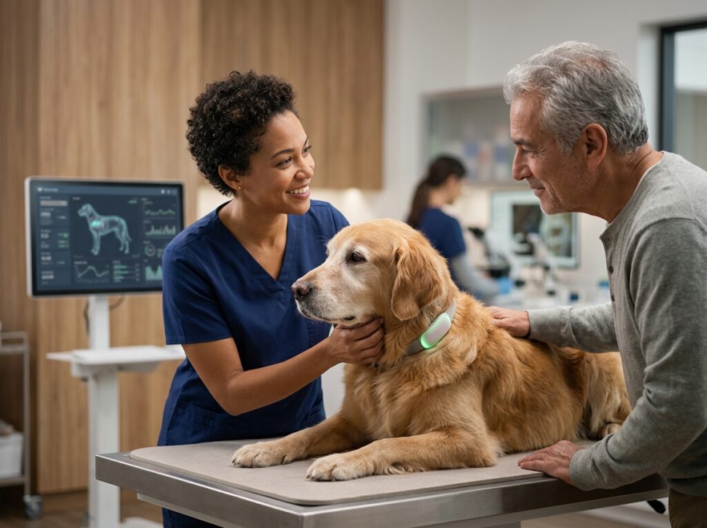 Veterinary Clinic image illustrating The Quest for the Forever Dog: Innovations in Canine Health
