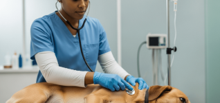 Veterinary Clinic image illustrating Canine Respiratory Coronavirus and ARDS: A Case Study